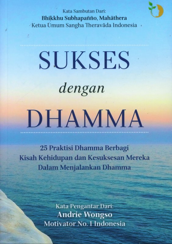 Cover Buku Sukses dengan Dhamma