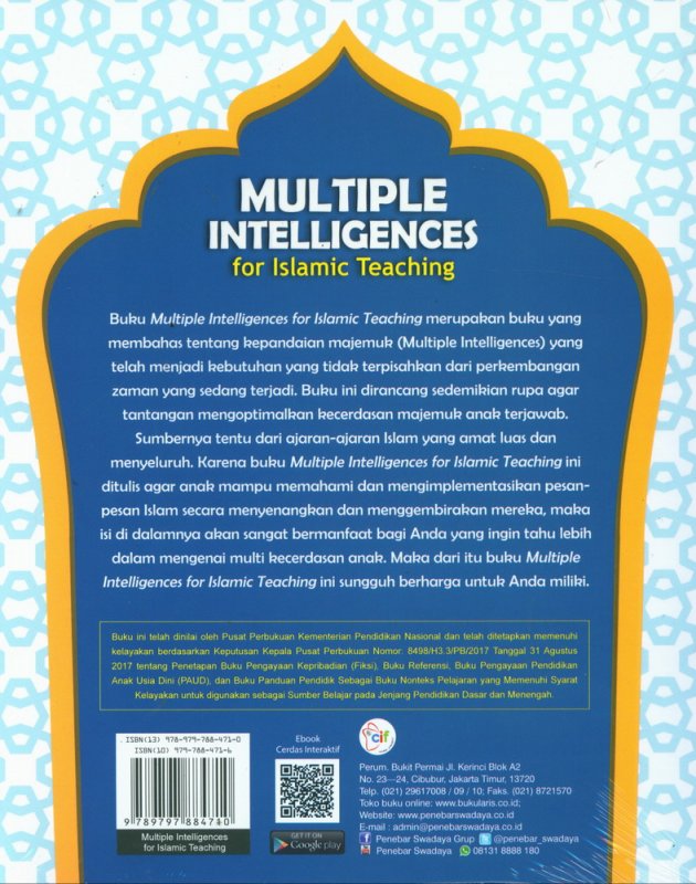 Cover Belakang Buku Multiple Intelligences for Islamic Teaching