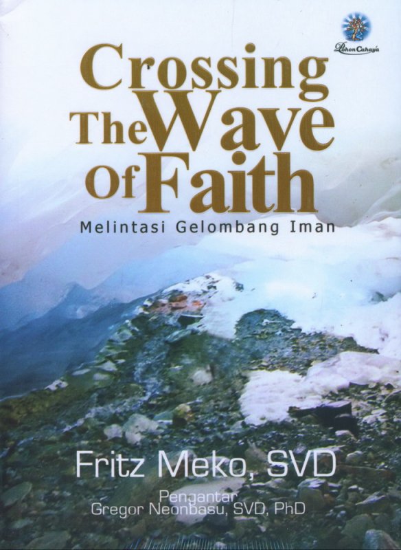 Cover Buku Crossing The Wave of Faith - Melintasi Gelombang Iman