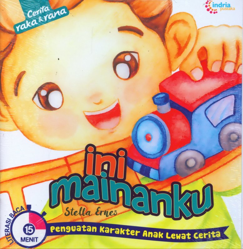 Cover Buku Cerita Raka & Rana: Ini Mainanku