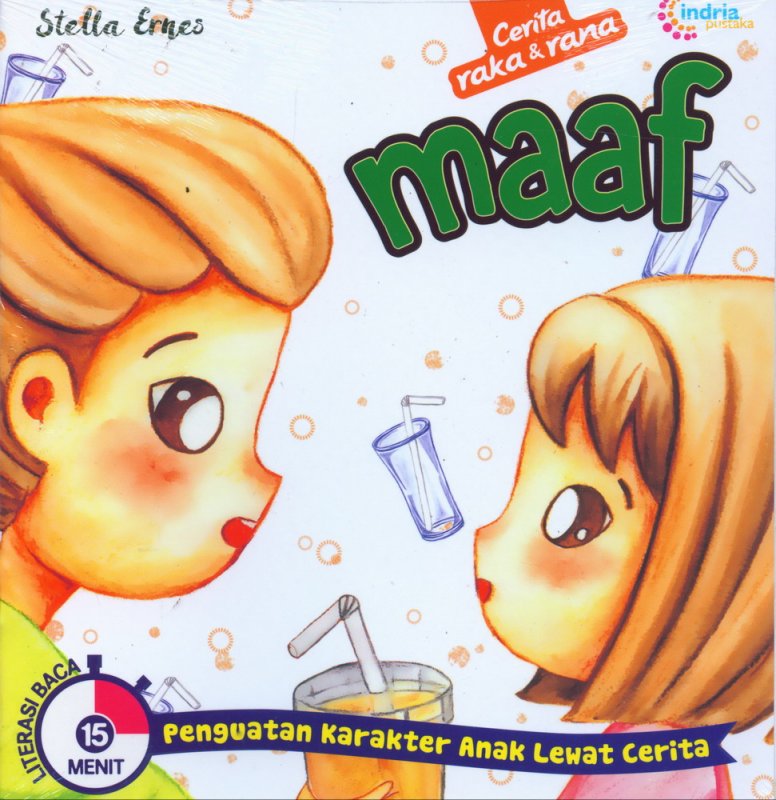 Cover Buku Cerita Raka & Rana: Maaf