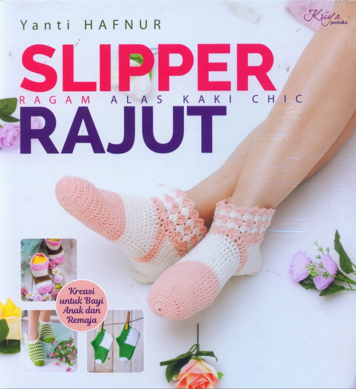 Cover Buku Slipper Rajut - Ragam Alas Kaki Chic