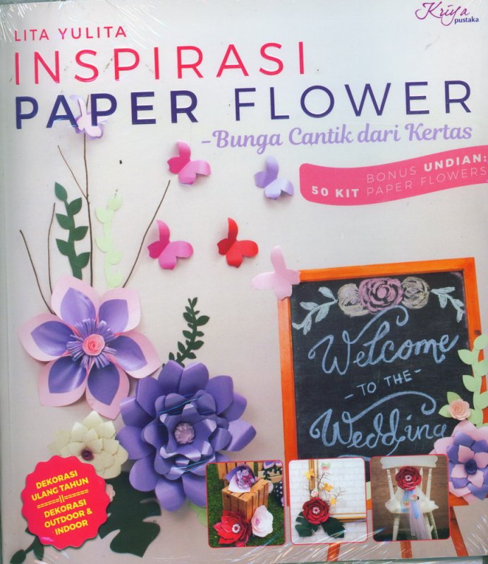 Cover Buku Inspirasi Paper Flower