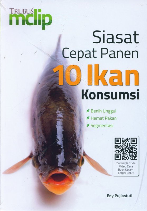 Cover Buku Siasat Cepat Panen 10 Ikan Konsumsi