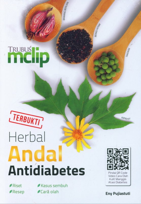 Cover Buku Herbal Andal Antidiabetes