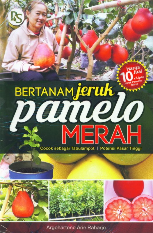 Cover Buku Bertanam Jeruk Pamelo Merah