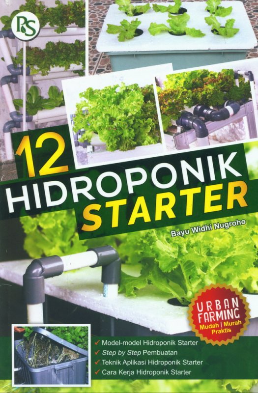 Cover Buku 12 Hidroponik Starter
