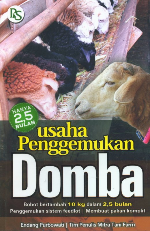 Cover Buku Usaha Penggemukan Domba (Revisi)