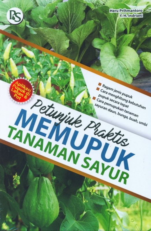 Cover Buku Petunjuk Praktis Memupuk Tanaman Sayur