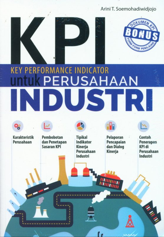 Cover Buku KPI Untuk Perusahaan Industri