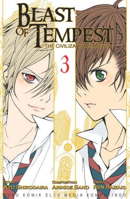 Cover Buku Blast of Tempest 3