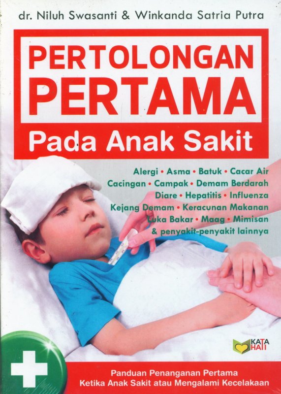 Cover Buku Pertolongan Pertama Pada Anak Sakit