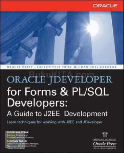 Cover Buku Oracle JDeveloper 10g For Forms & PL/SQL Developers