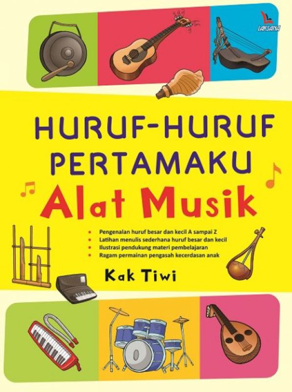 Cover Buku Huruf-Huruf Pertamaku Alat Musik