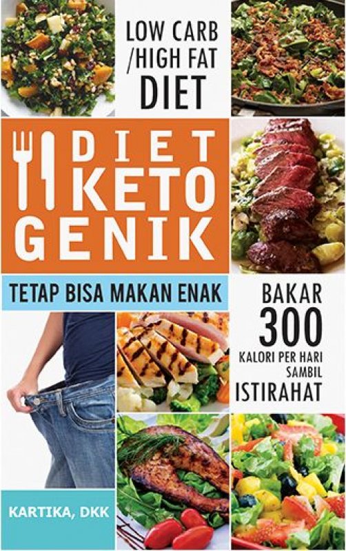 Cover Buku Diet Ketogenik