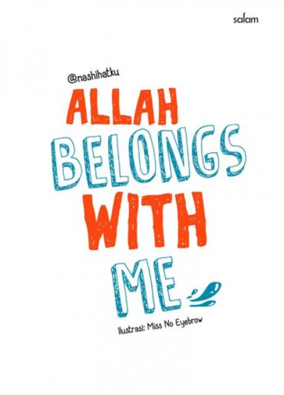 Cover Buku Allah Belongs With Me (Hard Cover)