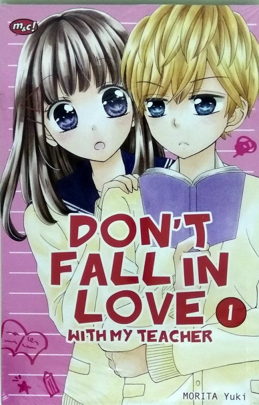 Cover Buku Dont Fall in Love with My Teacher 01