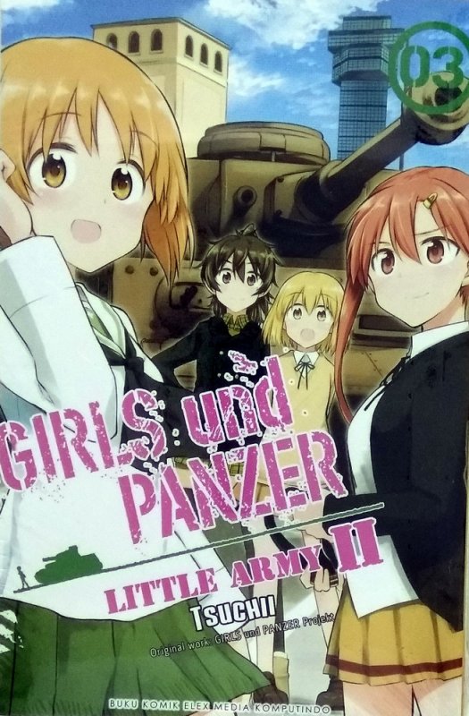 Cover Buku Girls & Panzer Little Army Ii Vol. 3