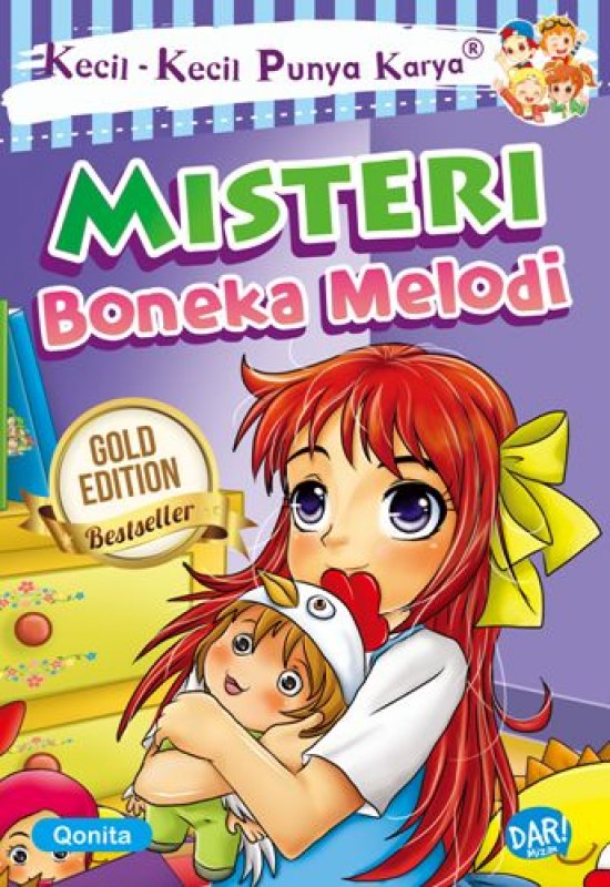Cover Buku KKPK: Misteri Boneka Melodi