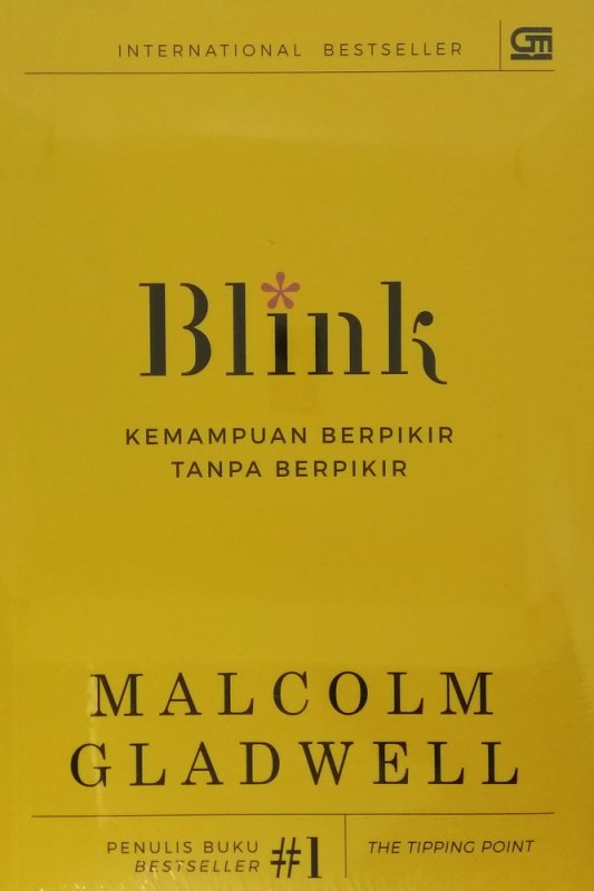 Cover Buku BLINK: Kemampuan Berpikir Tanpa Berpikir - Cover Baru