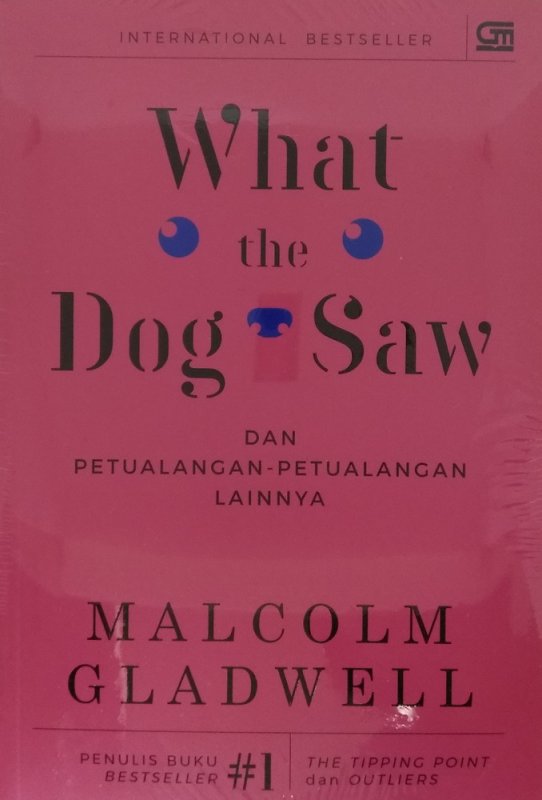 Cover Buku What The Dog Saw - Cover Baru
