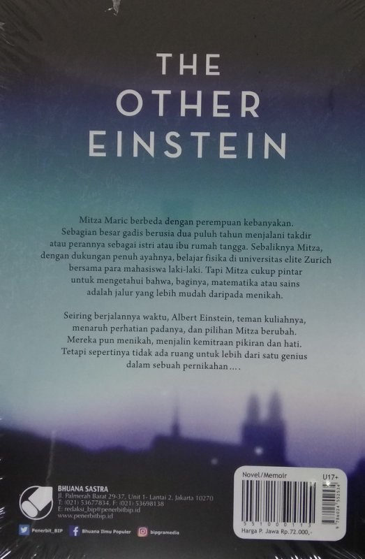 Cover Belakang Buku The Other Einstein