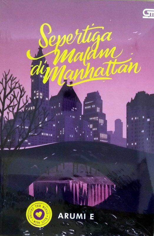 Cover Buku Sepertiga Malam di Manhattan