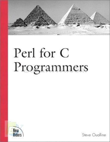 Cover Buku Perl For C Programmers