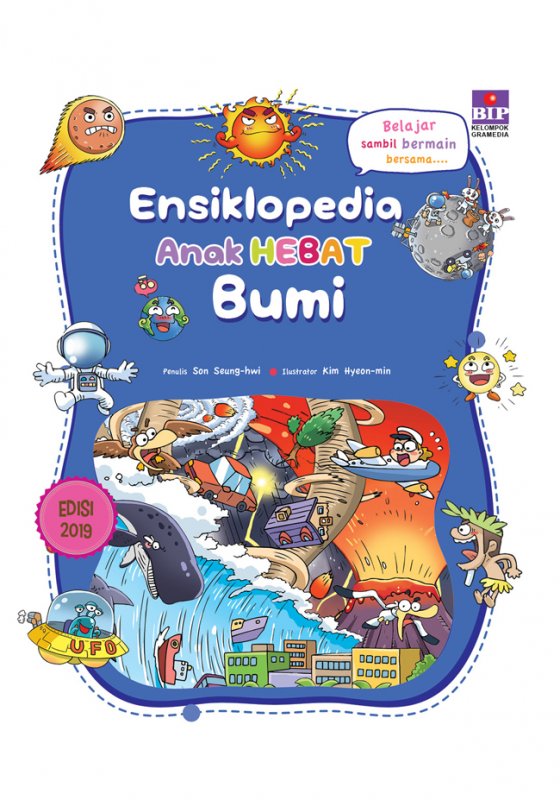 Cover Buku Ensiklopedia Anak Hebat: Bumi
