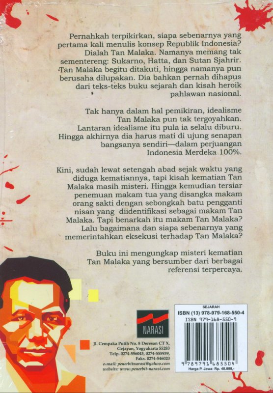 Cover Belakang Buku Misteri Pembunuhan Tan Malaka