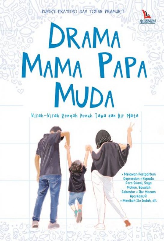 Cover Buku Drama Mama Papa Muda