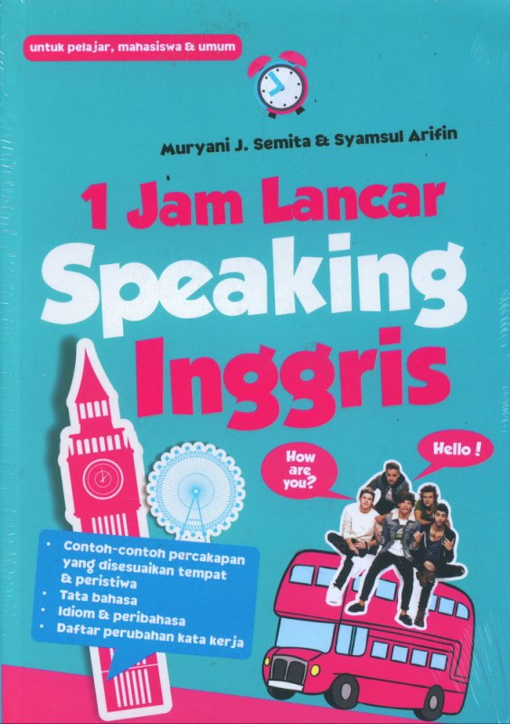 Cover Buku 1 Jam Lancar Speaking Inggris