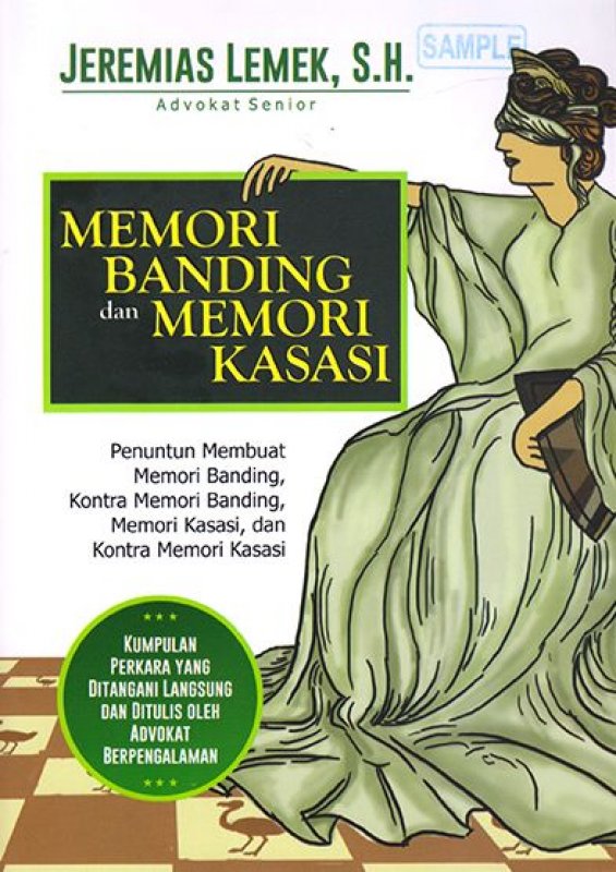 Cover Buku Memori Banding dan Memori Kasasi