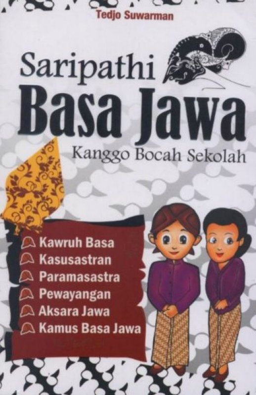 Cover Buku Saripathi Basa Jawa: Kanggo Bocah Sekolah