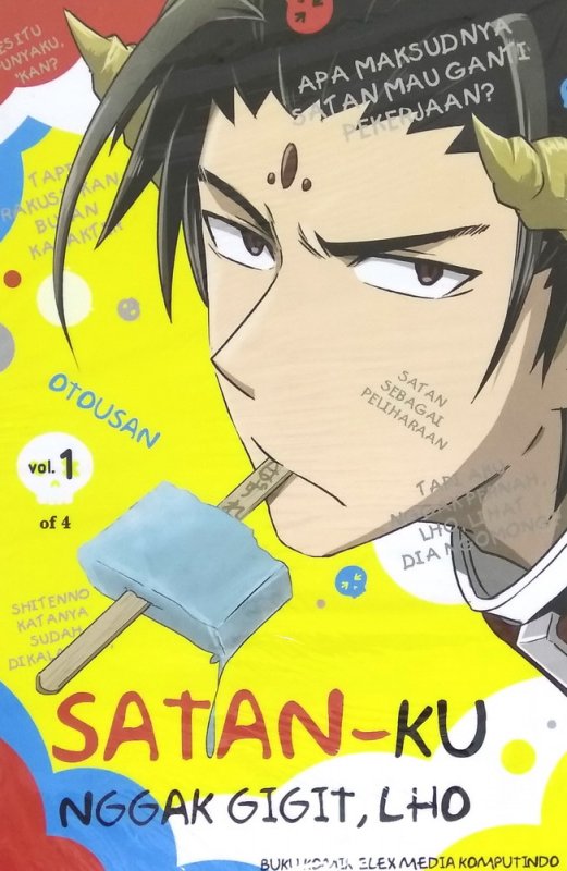 Cover Buku Satan-ku Nggak Gigit, lho 1