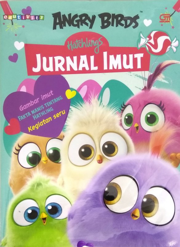 Cover Buku Angry Birds Hatchlings: Jurnal Imut