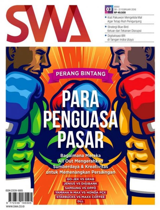Cover Buku Majalah SWA Sembada No. 03 | 08-21 Februari 2018