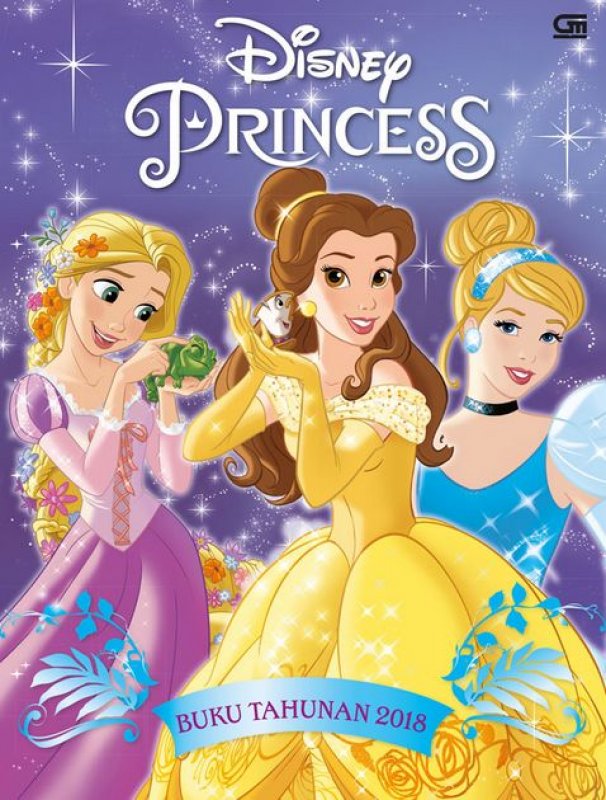 Cover Buku Disney Princess Buku Tahunan 2018