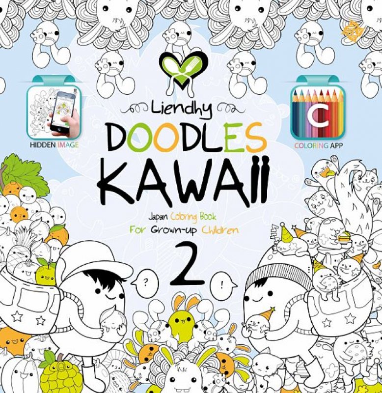 Cover Buku Doodles Kawaii 2