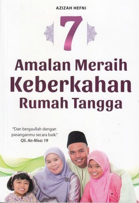 Cover Buku 7 Amalan Meraih Keberkahan Rumah Tangga (Promo Best Book)