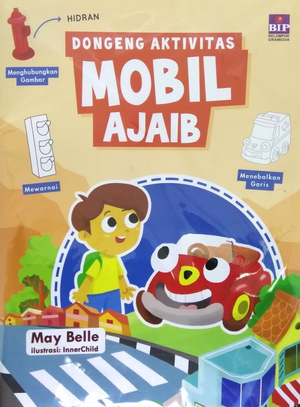 Cover Buku Dongeng Aktivitas : Mobil Ajaib
