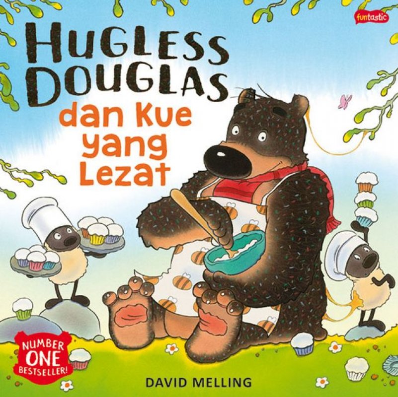 Cover Buku Hugless Douglas dan Kue yang Lezat