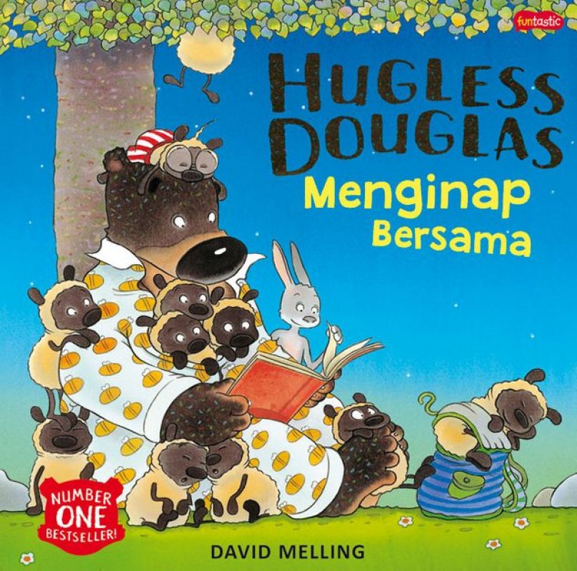 Cover Buku Hugless Douglas Menginap Bersama
