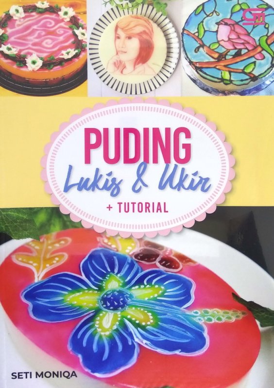 Cover Buku Puding Lukis & Ukir + Tutorial