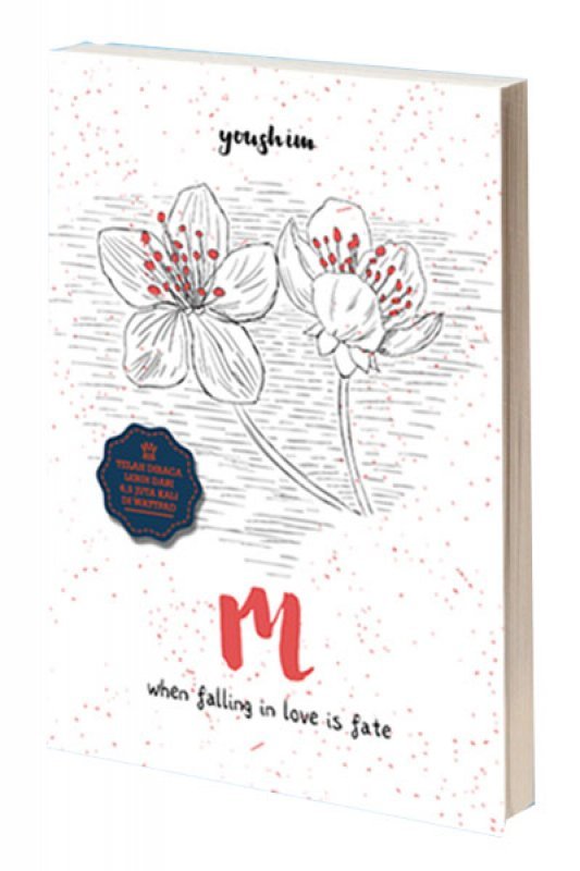 Cover Buku M: When Falling in Love is Fate
