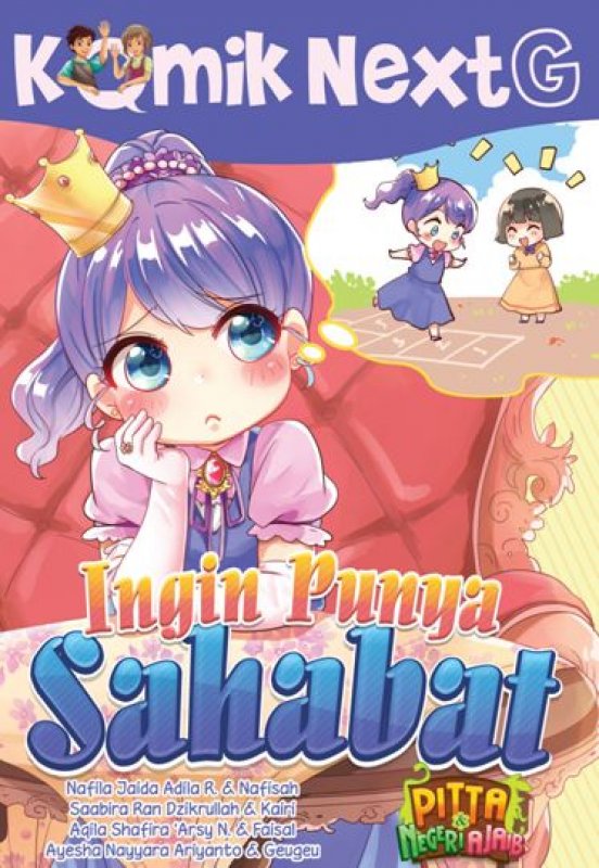 Cover Buku Komik Next G: Ingin Punya Sahabat