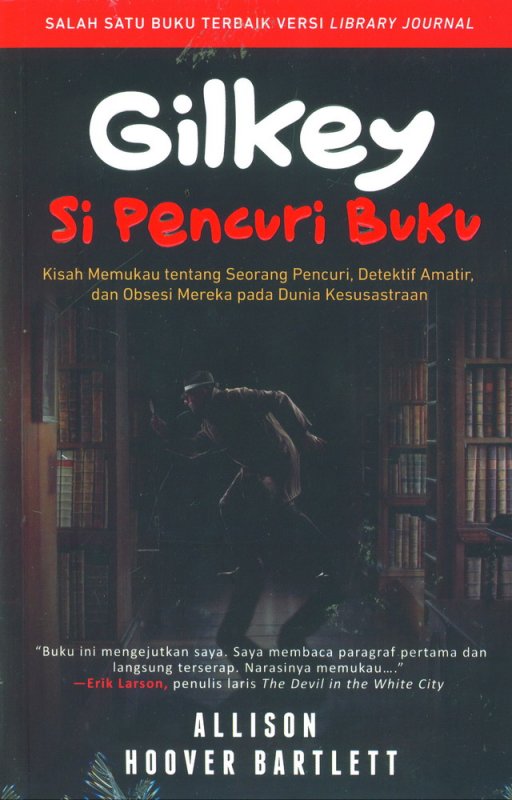Cover Buku Gilkey Si Pencuri Buku