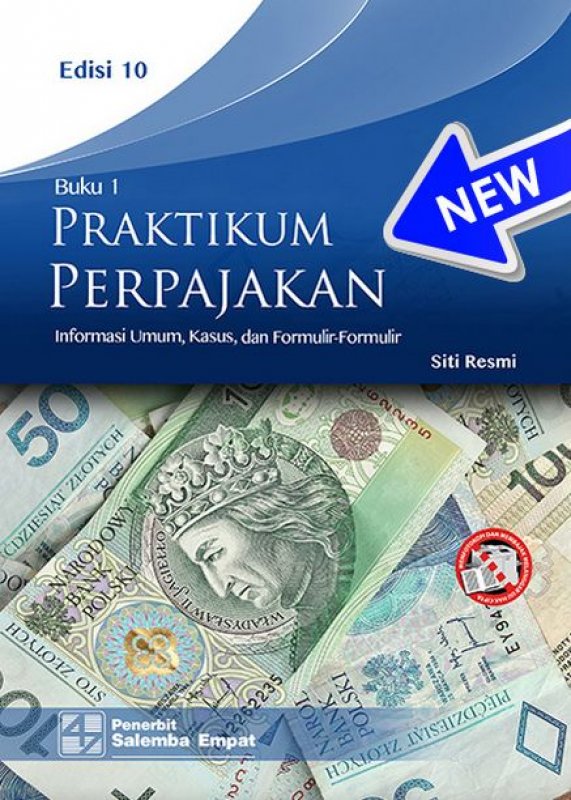 Cover Belakang Buku Praktikum Perpajakan (e10) Kasus & Kertas Kerja