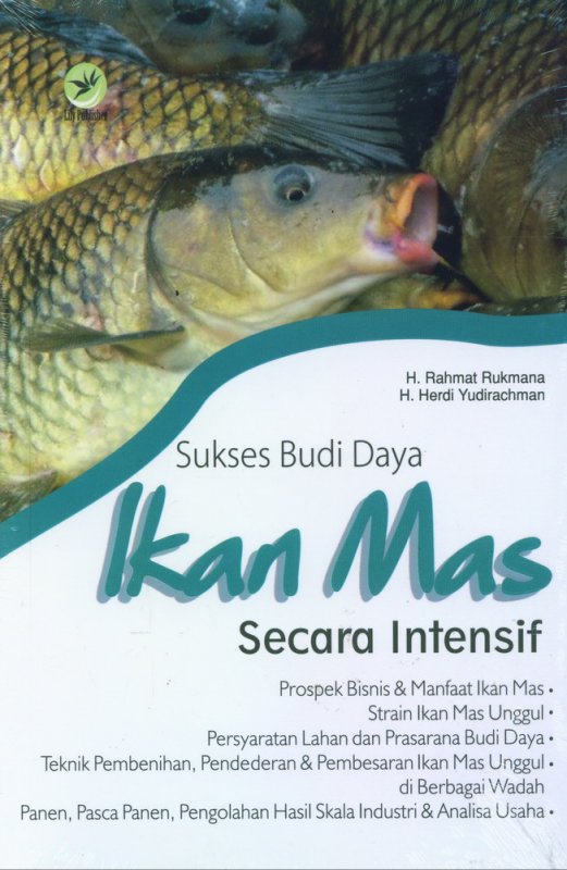 Cover Buku Sukses Budi Daya Ikan Mas Secara Intensif