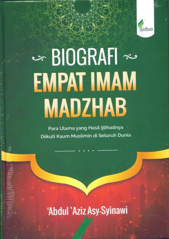 Cover Buku Biografi Empat Imam Madzhab (Hard Cover)